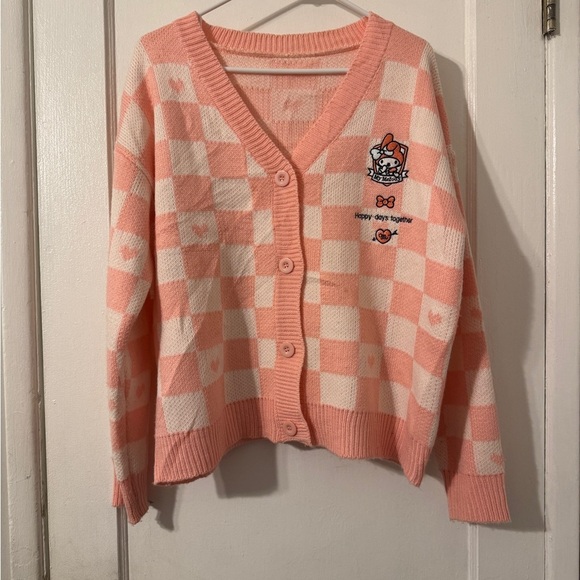 My Melody Pink Cardigan S/M - Picture 3 of 12